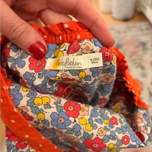 Baby Boden Fox bubble romper